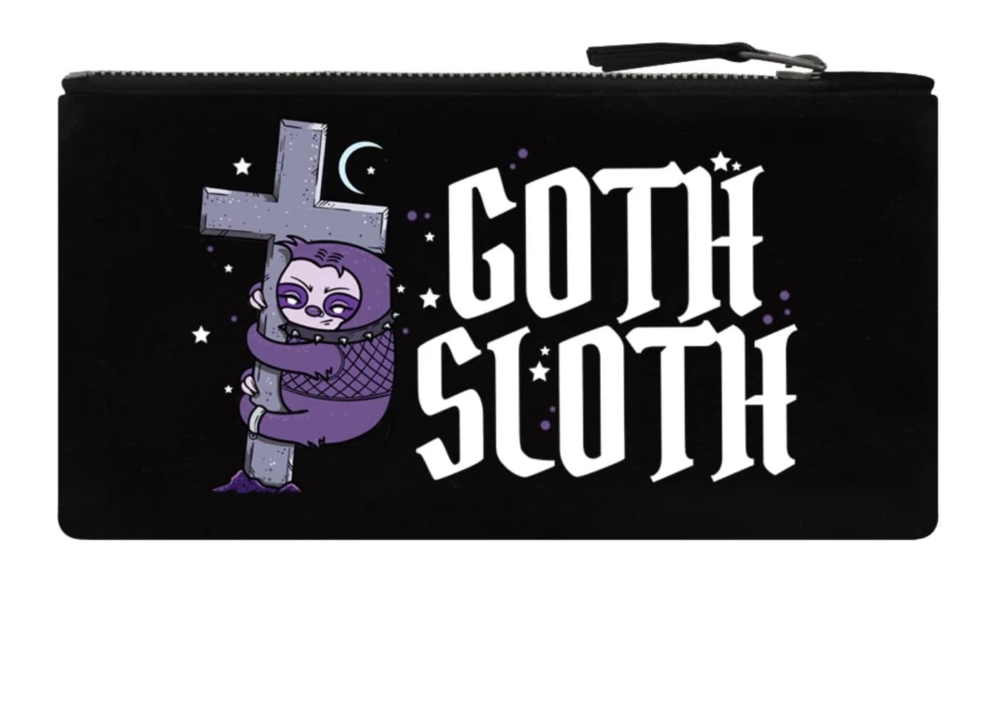 Goth Sloth Pencil Case