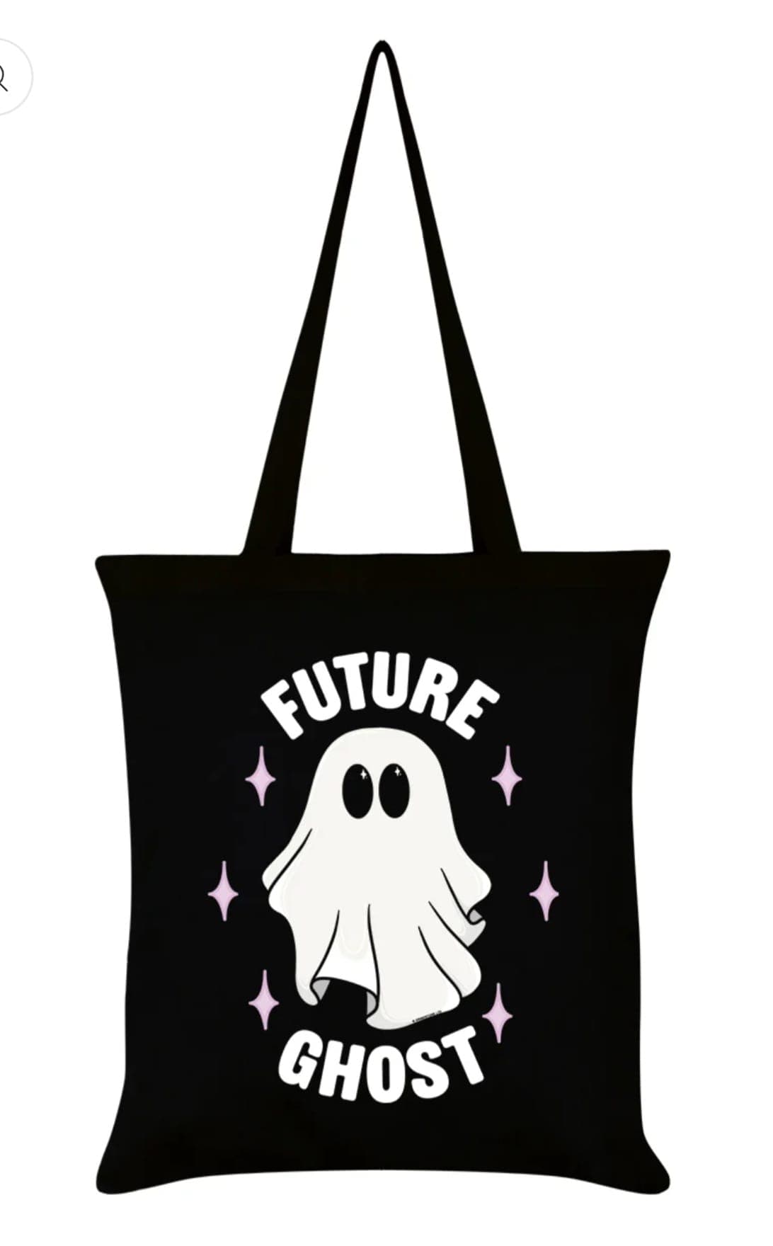 Future Ghost Black Tote Bag