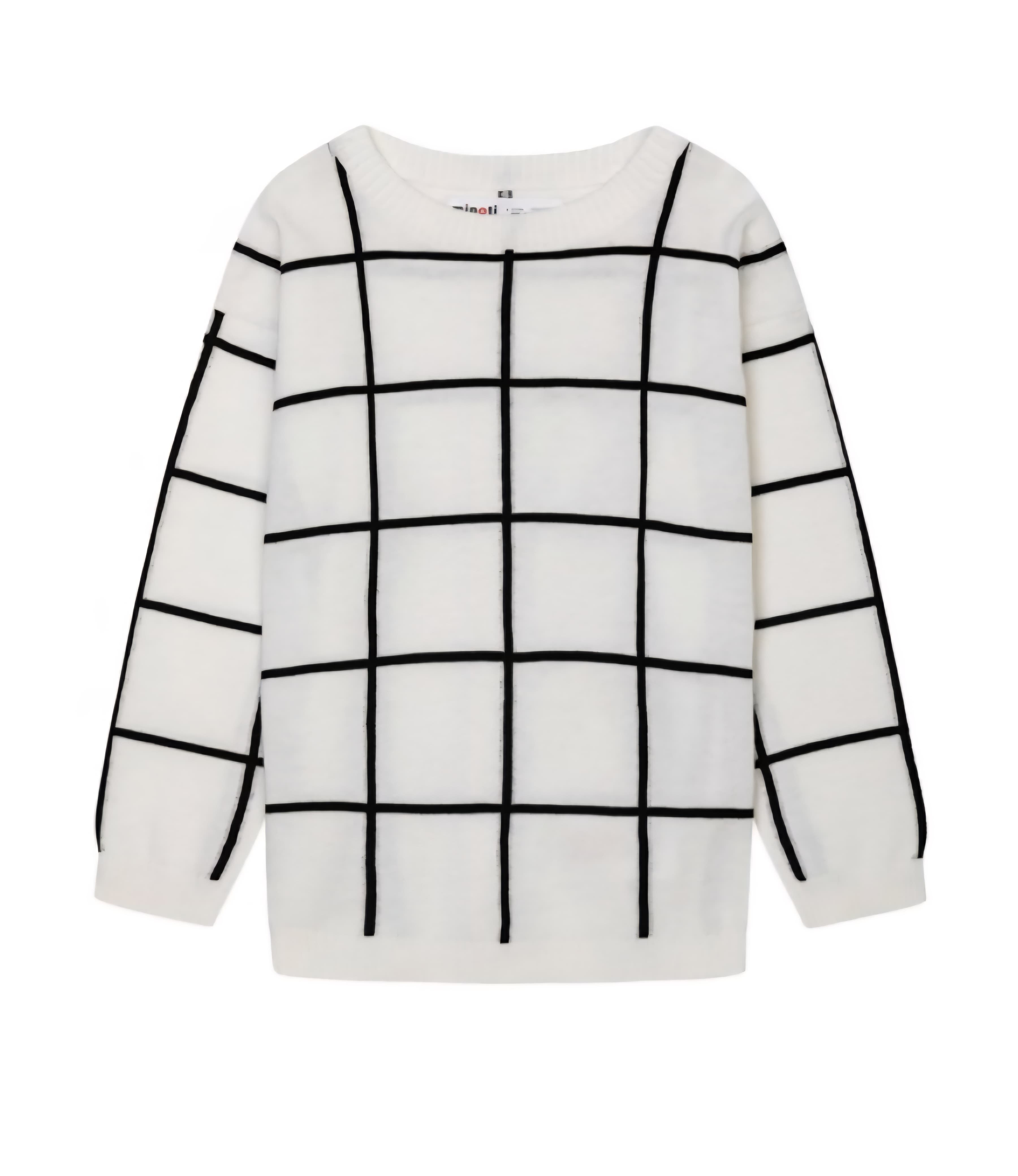 Oversized Jacquard Knitted Jumper