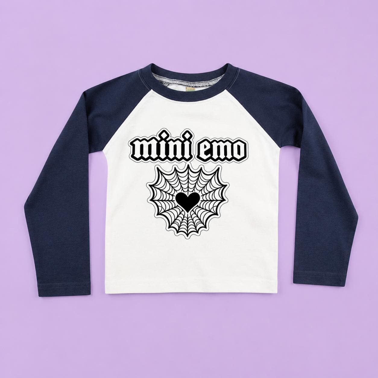 Mini Emo blue basball T-Shirt Kids 