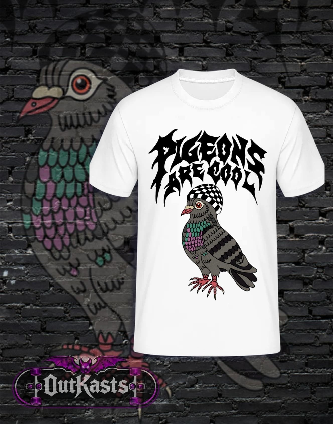Pigeons are cool T-shirt Adult